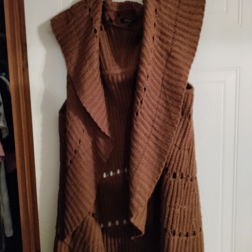 Brown vest